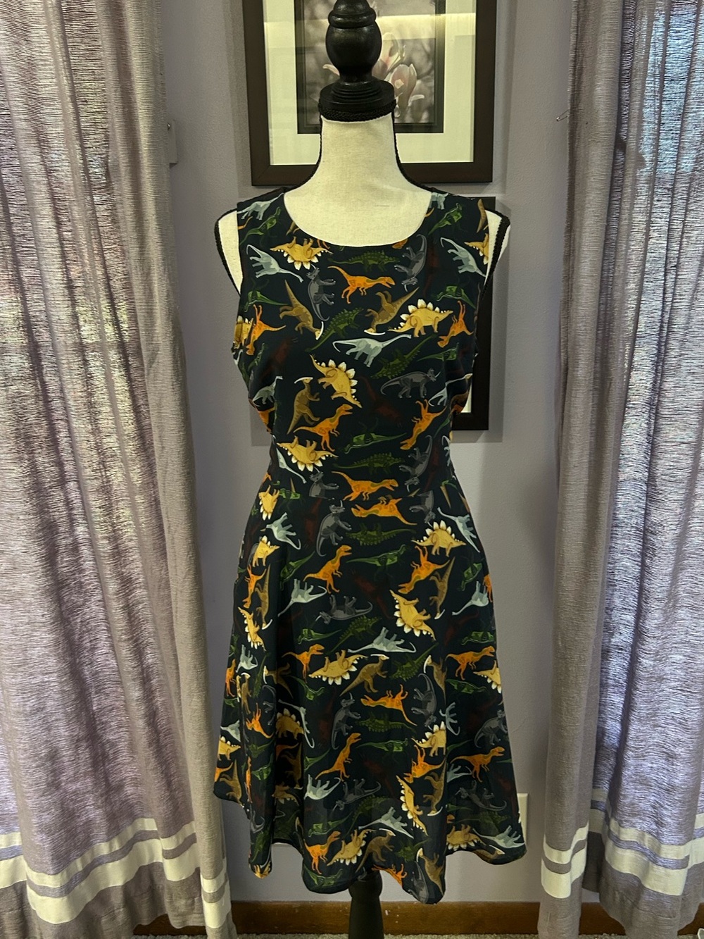 LA Soul Dino Midi Dress